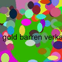 gold barren verkauf