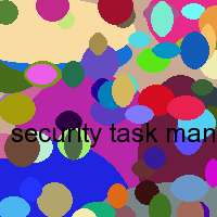 security task manager freeware