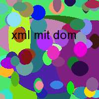 xml mit dom